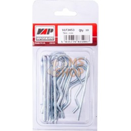 Bride De Fixation En R (10) (x5) 75 x 4 mm | VAPORMATIC Bride De Fixation En R (10) (x5) 75 x 4 mm | VAPORMATICPR#846031