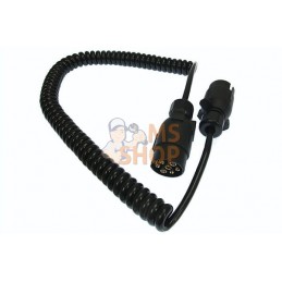 Cable Spirale Coiled with two 7 pin plug | VAPORMATIC Cable Spirale Coiled with two 7 pin plug | VAPORMATICPR#844571
