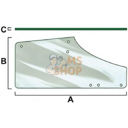 Vitre De Porte Droite Convexe | VAPORMATIC Vitre De Porte Droite Convexe | VAPORMATICPR#818942