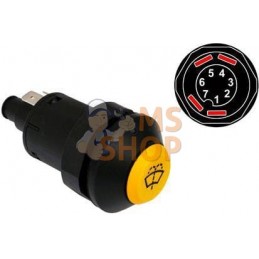 Interrupteur poussoir de lave-glace | VAPORMATIC Interrupteur poussoir de lave-glace | VAPORMATICPR#847360