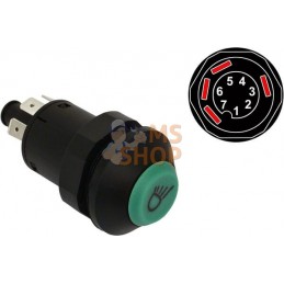 Interrupteur poussoir de feu de position | VAPORMATIC Interrupteur poussoir de feu de position | VAPORMATICPR#879424