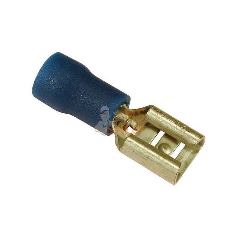 Cosse Femelle Bleu 6.6Amp 6.4 mm | VAPORMATIC Cosse Femelle Bleu 6.6Amp 6.4 mm | VAPORMATICPR#844617