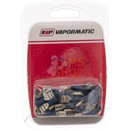 Cosse Femelle Bleu 6.6Amp 6.4 mm | VAPORMATIC Cosse Femelle Bleu 6.6Amp 6.4 mm | VAPORMATICPR#844617