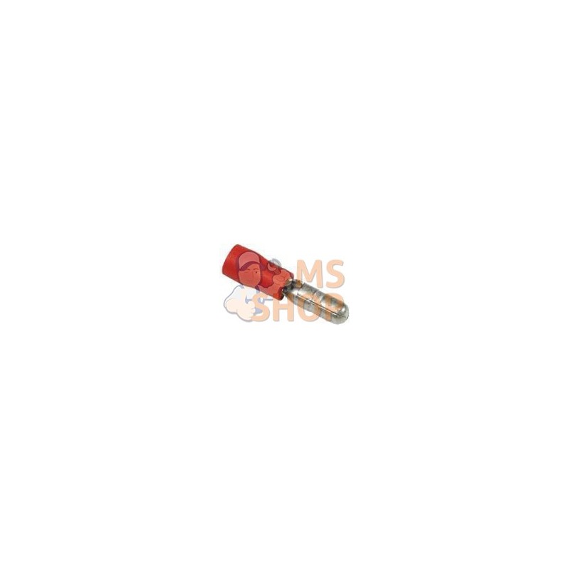 Cosse Boule Male Rouge 4Mm (10 (x5) 4 mm | VAPORMATIC Cosse Boule Male Rouge 4Mm (10 (x5) 4 mm | VAPORMATICPR#844987