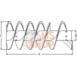 Vis sans fin de transfert de grains | VAPORMATIC Vis sans fin de transfert de grains | VAPORMATICPR#879350