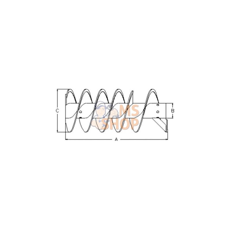 Vis sans fin de transfert de grains | VAPORMATIC Vis sans fin de transfert de grains | VAPORMATICPR#879350