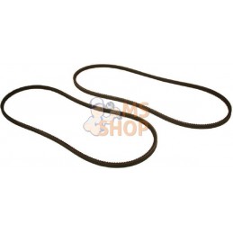 Jeu de 2 courroies de ventilateur | VAPORMATIC Jeu de 2 courroies de ventilateur | VAPORMATICPR#878813