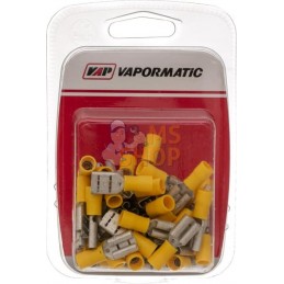 Cosse Femelle Jaune 9.5Mm 9.5 mm | VAPORMATIC Cosse Femelle Jaune 9.5Mm 9.5 mm | VAPORMATICPR#844359