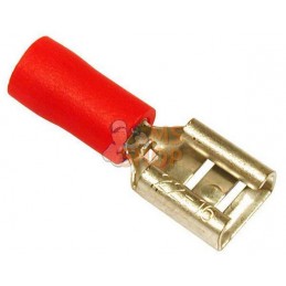Cosse Femelle Rouge 6.6Amp 6.4 mm | VAPORMATIC Cosse Femelle Rouge 6.6Amp 6.4 mm | VAPORMATICPR#844616