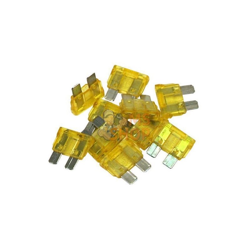 Fusible Lame 20A (10) (x5) 20 Amps | VAPORMATIC Fusible Lame 20A (10) (x5) 20 Amps | VAPORMATICPR#844661