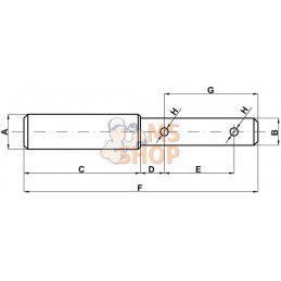 Broche D'Attelage 1/2 1/2 | VAPORMATIC Broche D'Attelage 1/2 1/2 | VAPORMATICPR#844245
