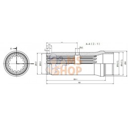 Douille coulissante avec pièce à souder 33,2 | WELTE Douille coulissante avec pièce à souder 33,2 | WELTEPR#897389