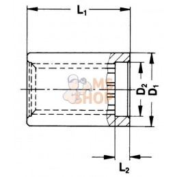 Manchon prof KNP1 3/8-6 70 KF | WALTERSCHEID Manchon prof KNP1 3/8-6 70 KF | WALTERSCHEIDPR#785555