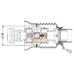 Joint grand-angle 50° | WALTERSCHEID Joint grand-angle 50° | WALTERSCHEIDPR#820627