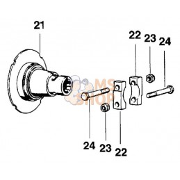Carter mâchoire K96 W2400 | WALTERSCHEID Carter mâchoire K96 W2400 | WALTERSCHEIDPR#820054