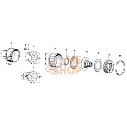 Carter mâchoire K96 W2400 | WALTERSCHEID Carter mâchoire K96 W2400 | WALTERSCHEIDPR#820054