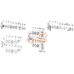 Mâchoire d’embrayage FK96/4, W2400/P400/W400E Walterscheid | WALTERSCHEID Mâchoire d’embrayage FK96/4, W2400/P400/W400E Waltersc