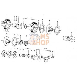 Moyeu à bride K92:1 3/8" | WALTERSCHEID Moyeu à bride K92:1 3/8" | WALTERSCHEIDPR#820115