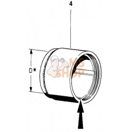 Kit de ressorts K64/2 250 daNm | WALTERSCHEID Kit de ressorts K64/2 250 daNm | WALTERSCHEIDPR#820526