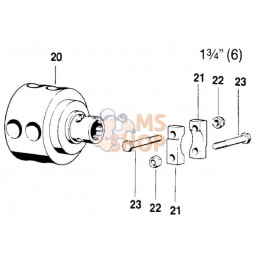 Kit de ressorts K64/2 250 daNm | WALTERSCHEID Kit de ressorts K64/2 250 daNm | WALTERSCHEIDPR#820526