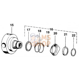 Kit de ressorts K64/1 130 daNm | WALTERSCHEID Kit de ressorts K64/1 130 daNm | WALTERSCHEIDPR#820538