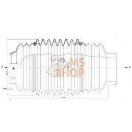 Coiffe de protec flexible SC25 | WALTERSCHEID Coiffe de protec flexible SC25 | WALTERSCHEIDPR#820472