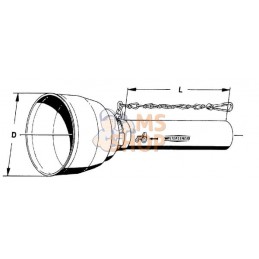 Protection de transmission moitié extérieure - grand angle SC15, L : 1000mm Walterscheid | WALTERSCHEID Protection de transmissi