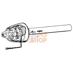 Arbre de transmission grand angle sans mâchoire, extérieur WW 2480 L : 1014mm, Walterscheid | WALTERSCHEID Arbre de transmission