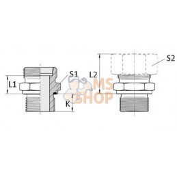 Raccord 12L - M18 | VOSS Raccord 12L - M18 | VOSSPR#512629