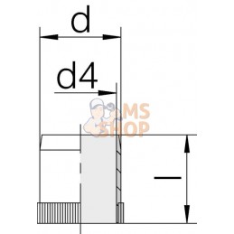 Douille renforcée ST Ø 10 | VOSS Douille renforcée ST Ø 10 | VOSSPR#585394