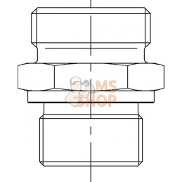 Raccord 8L - 3/8BSP | VOSS Raccord 8L - 3/8BSP | VOSSPR#481830