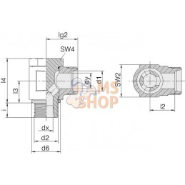 Raccord orientable 10L-1/4BSP | VOSS Raccord orientable 10L-1/4BSP | VOSSPR#585780