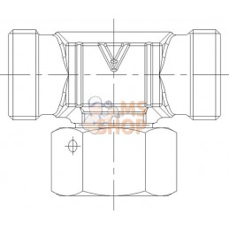 Té orientable 10L | VOSS Té orientable 10L | VOSSPR#481479