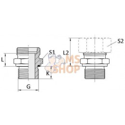 Raccord 10S - 3/8 BSP | VOSS Raccord 10S - 3/8 BSP | VOSSPR#512762