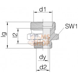 Union de réduction 18L - 10L | VOSS Union de réduction 18L - 10L | VOSSPR#512578