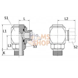 Raccord tournant 16S R1/2 | VOSS Raccord tournant 16S R1/2 | VOSSPR#586209