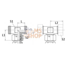 Té orientable 10S | VOSS Té orientable 10S | VOSSPR#481477