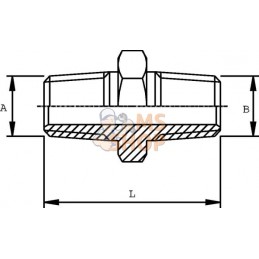 Union mâle NPT 1/4-1/2 | VOSS Union mâle NPT 1/4-1/2 | VOSSPR#917969