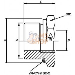 Réduction MBSP1"1/2-FBSP3/4 | VOSS Réduction MBSP1"1/2-FBSP3/4 | VOSSPR#586021
