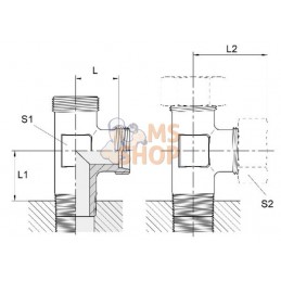 Té en L 10L-1/4" | VOSS Té en L 10L-1/4" | VOSSPR#512465