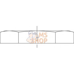 Écrou de blocage M52x2.00 Acier Voss | VOSS Écrou de blocage M52x2.00 Acier Voss | VOSSPR#512537