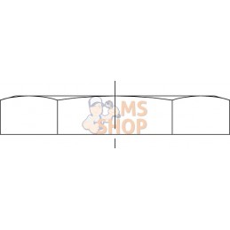 Écrou de blocage M52x2.00 Acier Voss | VOSS Écrou de blocage M52x2.00 Acier Voss | VOSSPR#512537