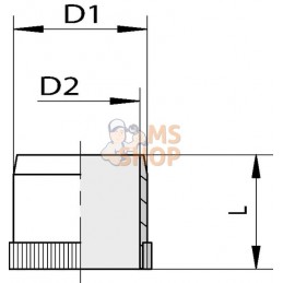 Douille renforcée ST Ø 19 | VOSS Douille renforcée ST Ø 19 | VOSSPR#585438