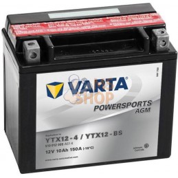 Batterie 12V 10Ah 150A AGM Powersports VARTA | VARTA Batterie 12V 10Ah 150A AGM Powersports VARTA | VARTAPR#633774
