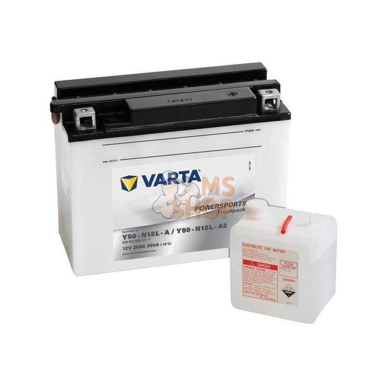 Batterie 12V 20Ah 260A VARTA | VARTA Batterie 12V 20Ah 260A VARTA | VARTAPR#633739