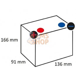 Batterie 12V 14Ah 190A VARTA | VARTA Batterie 12V 14Ah 190A VARTA | VARTAPR#633750