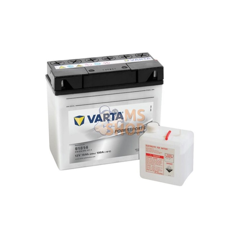 Batterie 12V 18Ah 100A VARTA | VARTA Batterie 12V 18Ah 100A VARTA | VARTAPR#633742