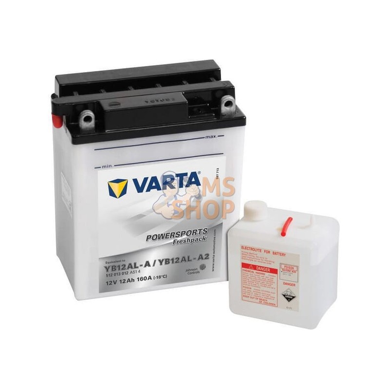 Batterie 12V 12Ah 160A VARTA | VARTA Batterie 12V 12Ah 160A VARTA | VARTAPR#633765