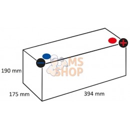 Batterie 12V 105Ah 950A AGM Silver Dynamic VARTA | VARTA Batterie 12V 105Ah 950A AGM Silver Dynamic VARTA | VARTAPR#633659