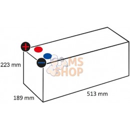 Batterie 12V 120Ah 680A Promotive Black VARTA | VARTA Batterie 12V 120Ah 680A Promotive Black VARTA | VARTAPR#633678